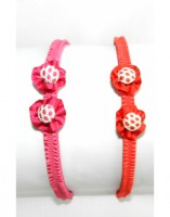 Diadema bebé dos carapelas bolillo